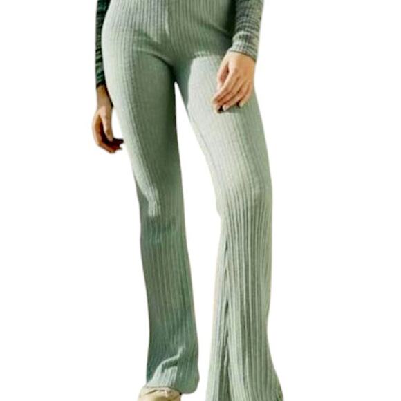 Urban Outfitters Green Wide Leg Pants - Picture 5 of 13